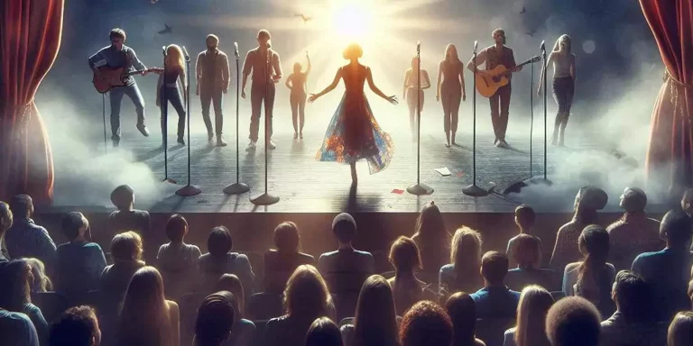 Schmuckbild Bühnenshow (Foto: KI)