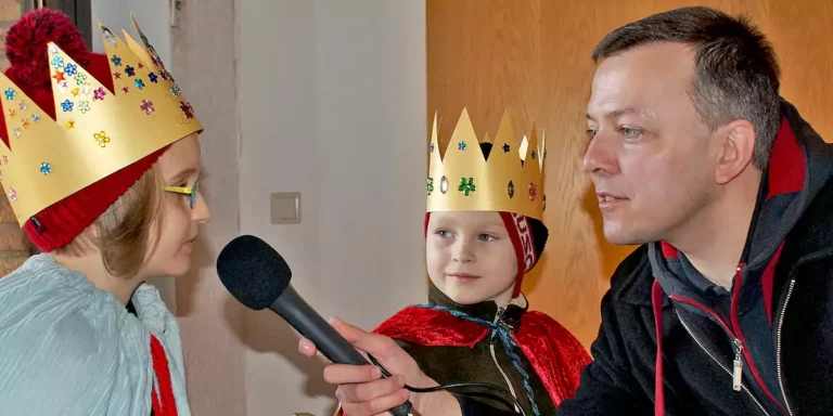 Sternsinger-Aktion in Witten-Stockum (Foto: Heinrich Manka)