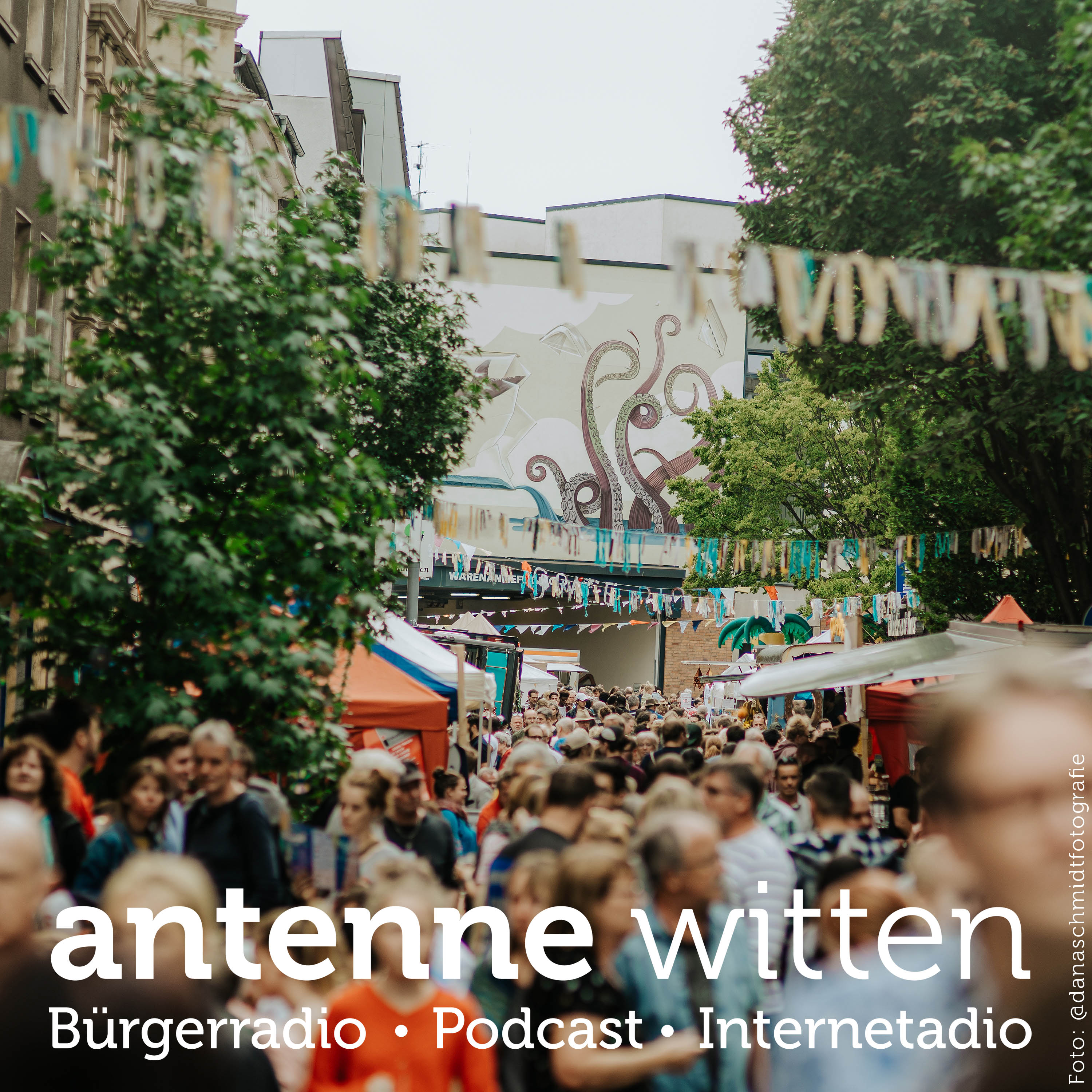 Das Wiesenviertelfest im der Hammerstraße. (Foto: Dana Schmidt)