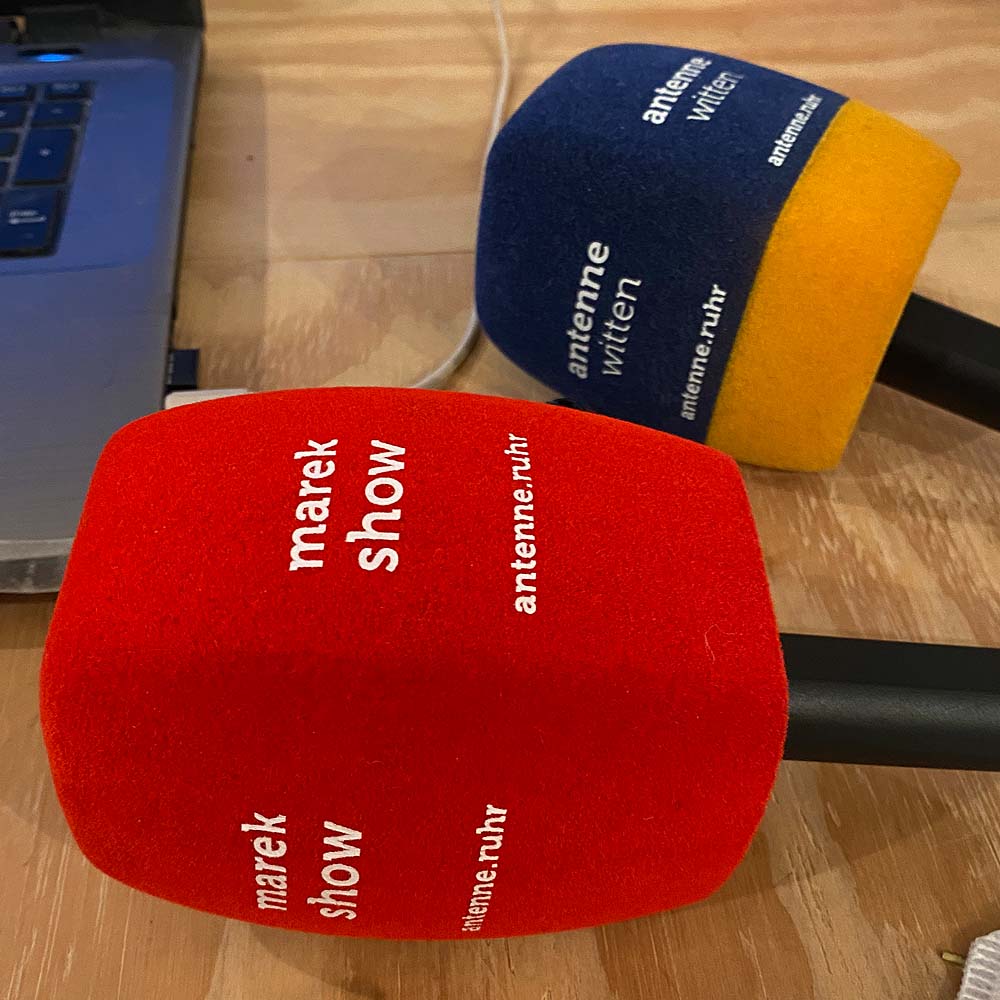 Antenne WItten Mikrofone (Foto: Marek Schirmer)