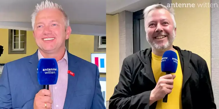 Bürgermeister-Kandidat Dirk Leistner (SPD) im Interview mit Marek Schirmer (Screenshot Video)